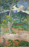 Paul Gauguin, Landscape with a Horse